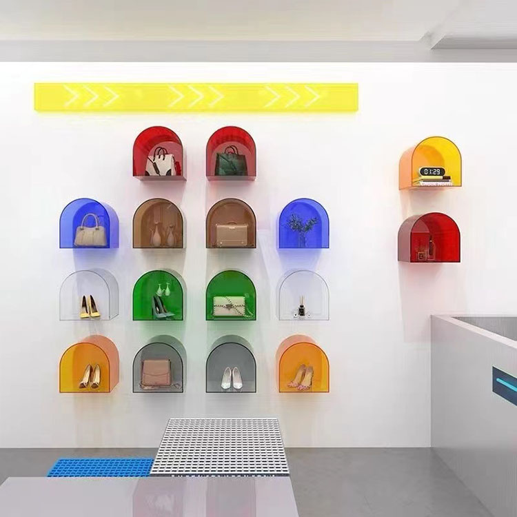 Shoe Box Display - sF-Custom Modern Style Acrylic Display Rack