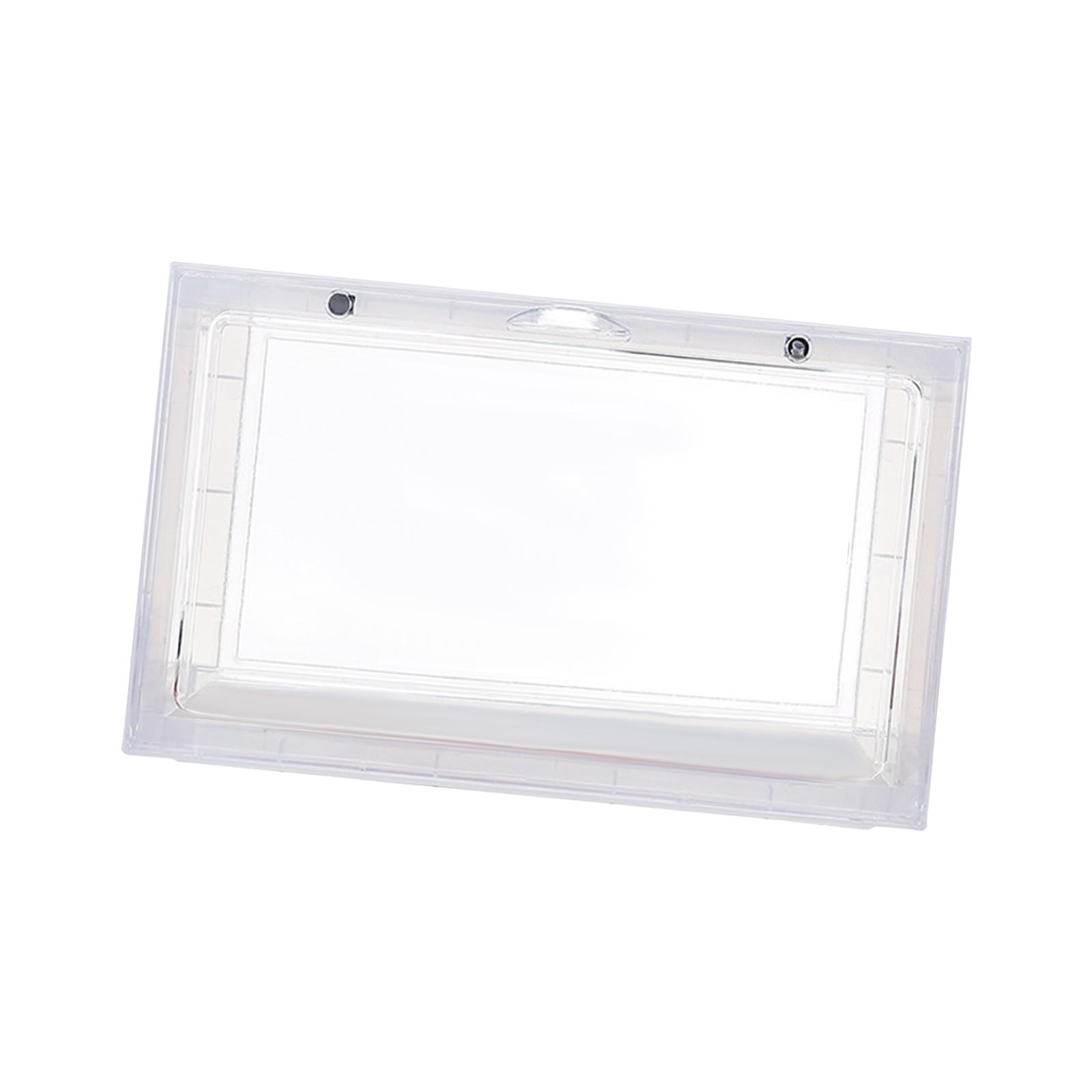 Shoe Box Display - Shoe Container Multifunctional Shoes Organizer Display