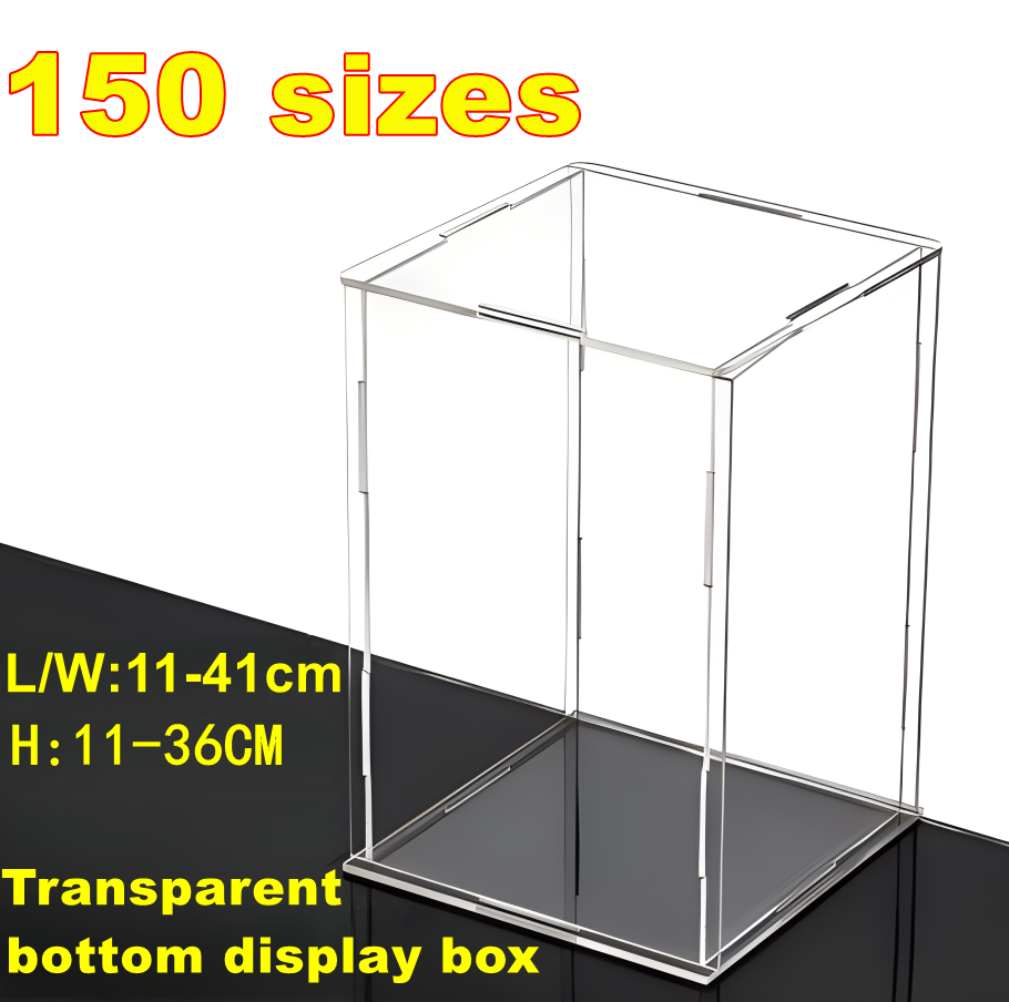 Shoe Box Display - 1pc Transparent Acrylic Display Box Desktop