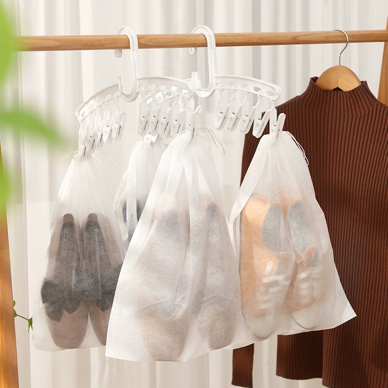 50pcs Portable Non Woven Shoe  - Shoe Bag Dust recension och pris