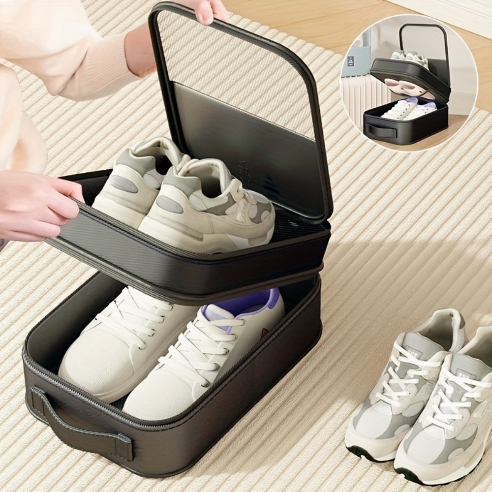 Capacity for 3 Pairs of Shoes, - Shoe Bag Dust recension och pris