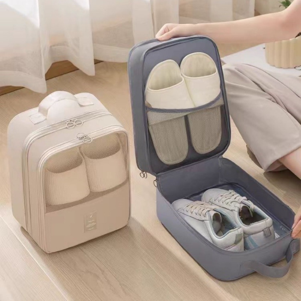 Capacity for 3 Pairs of Shoes, - Shoe Bag Dust recension och pris