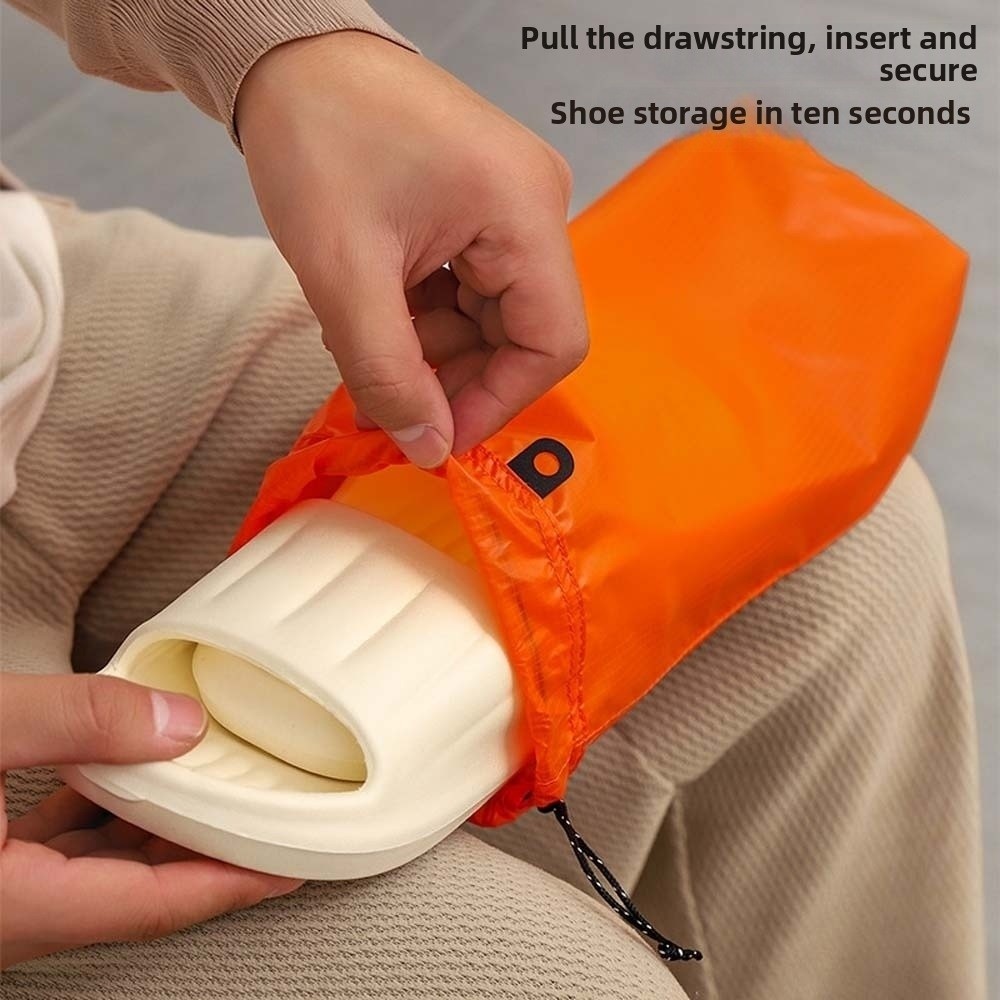 Silicon Coated Nylon Slippers  - Shoe Bag Dust recension och pris