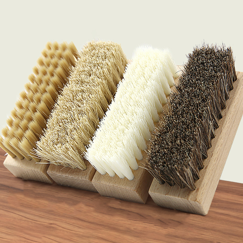 1PC Pig Bristles Shoe Brush Fo - Sneaker Cleaning Kit recension och pris