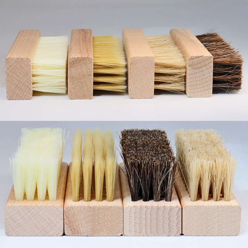 1PC Pig Bristles Shoe Brush Fo - Sneaker Cleaning Kit recension och pris