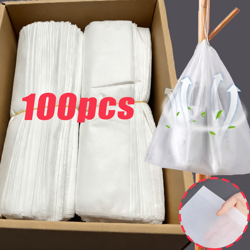 1-100pcs Shoe Storage Bag Whit - Shoe Bag Dust recension och pris