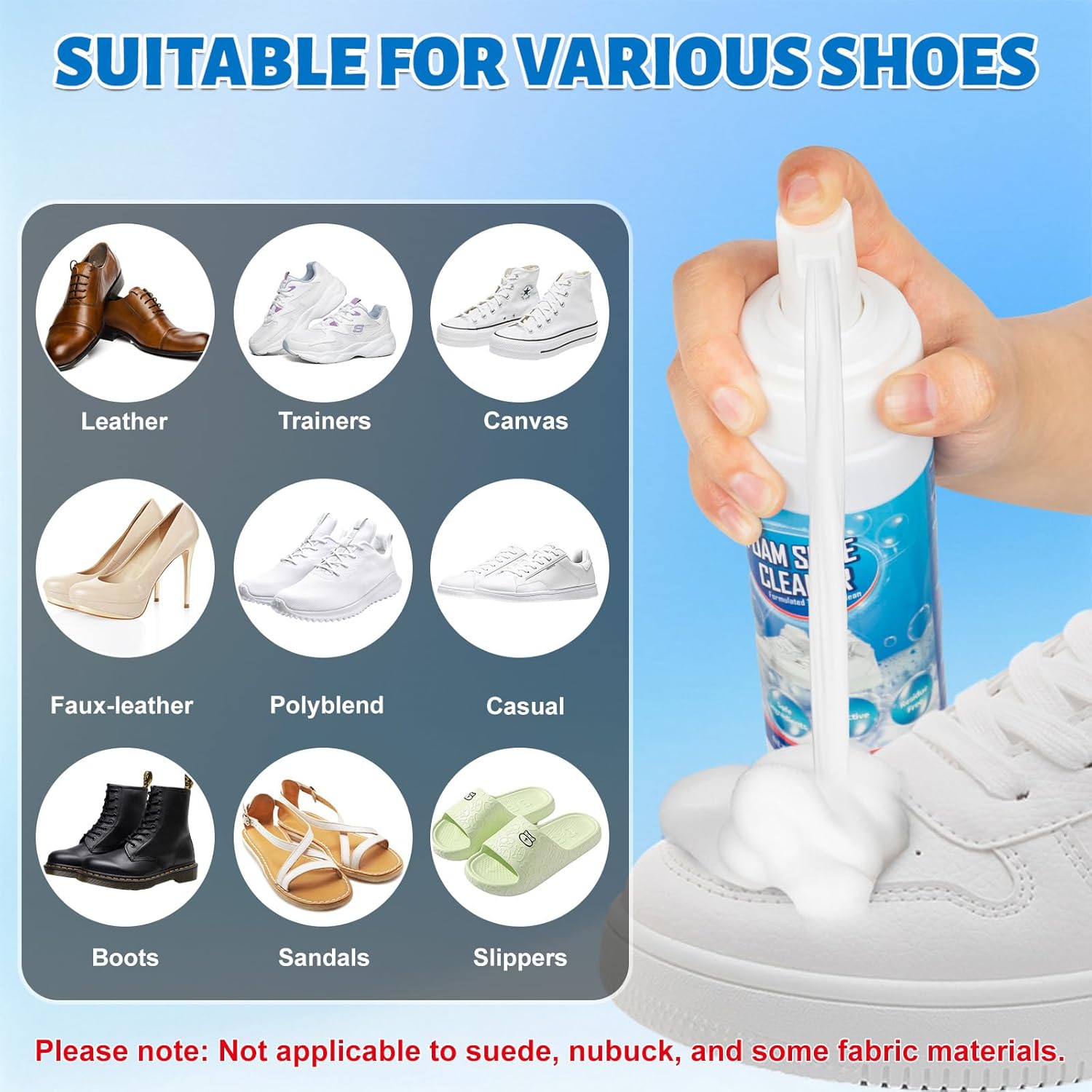 Shoe Cleaner Foam for Removing - Sneaker Cleaning Kit recension och pris