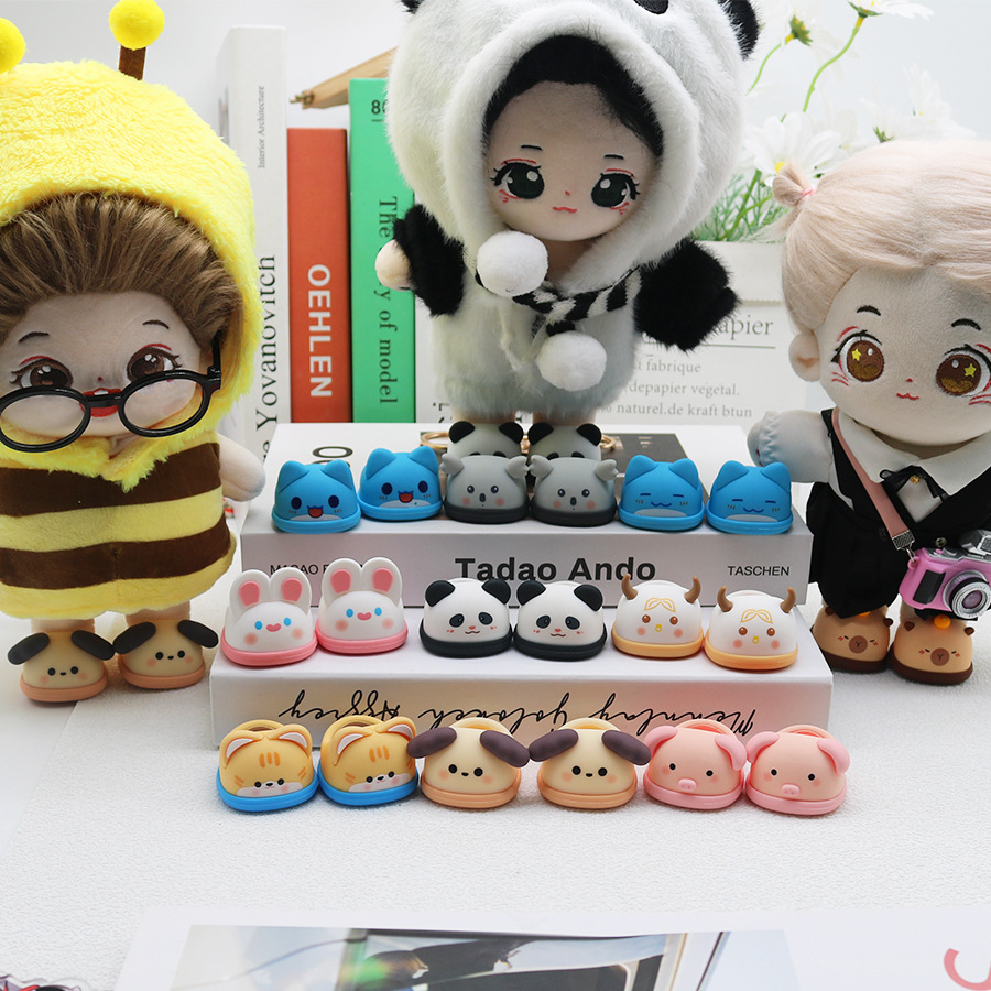 2PCS/Pair Cute Doll Shoes 4.3c - Shoe Box Display recension och pris