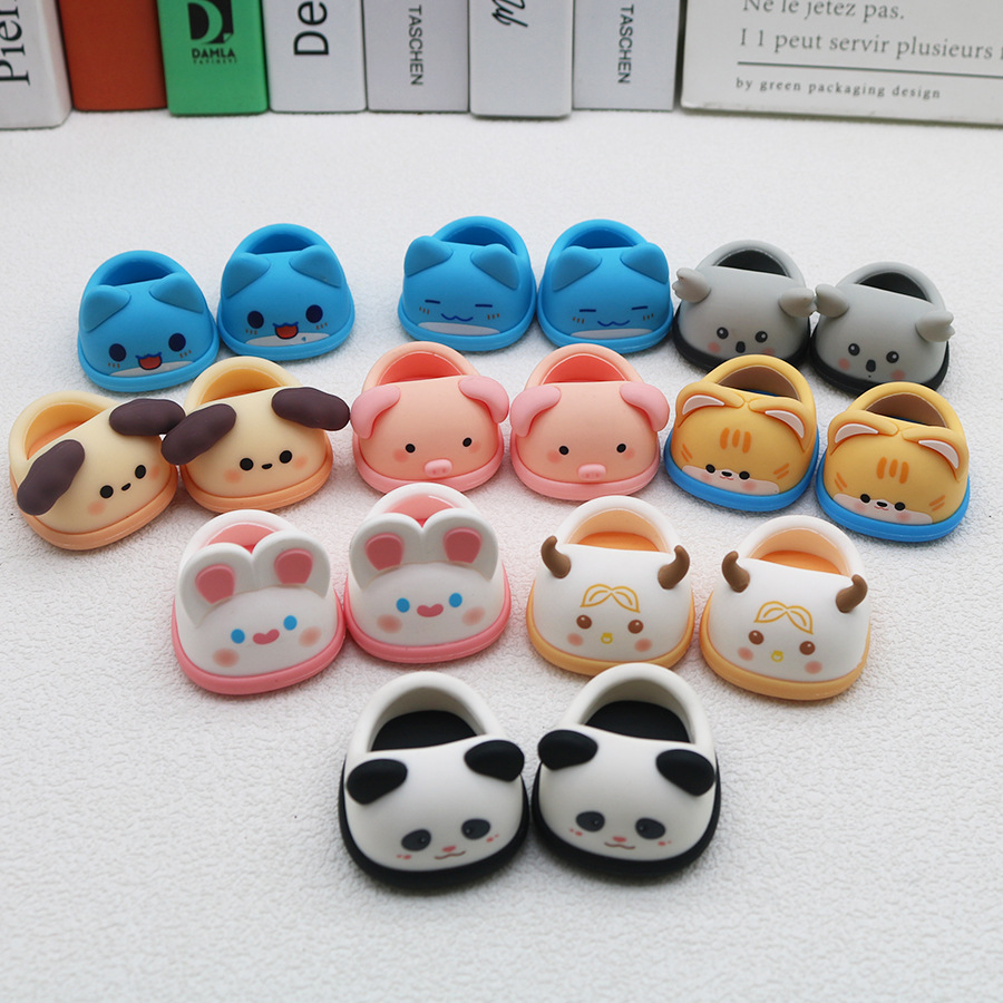 2PCS/Pair Cute Doll Shoes 4.3c - Shoe Box Display recension och pris