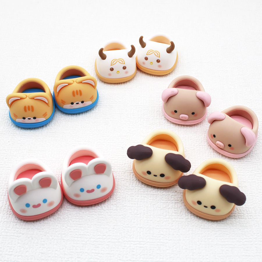 2PCS/Pair Cute Doll Shoes 4.3c - Shoe Box Display recension och pris