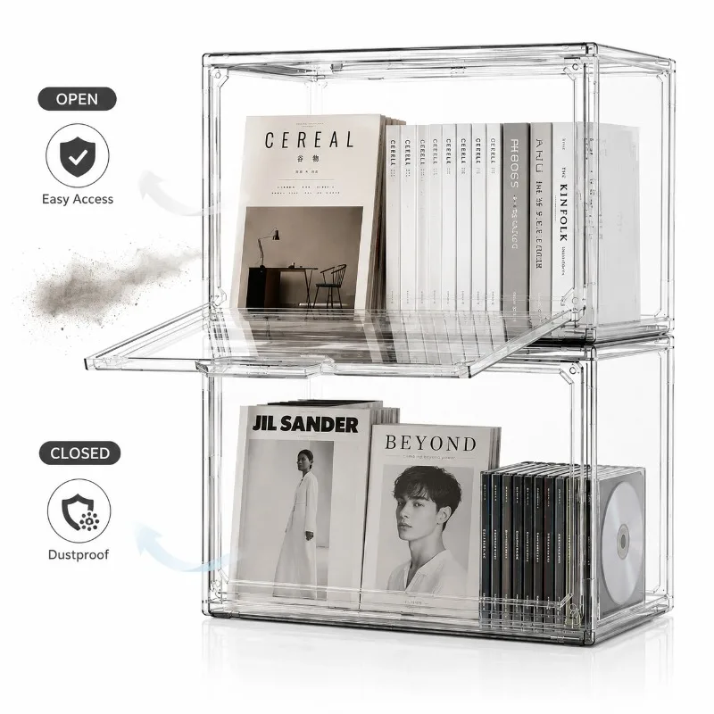 Transparent Storage Box Organi - Shoe Box Display recension och pris