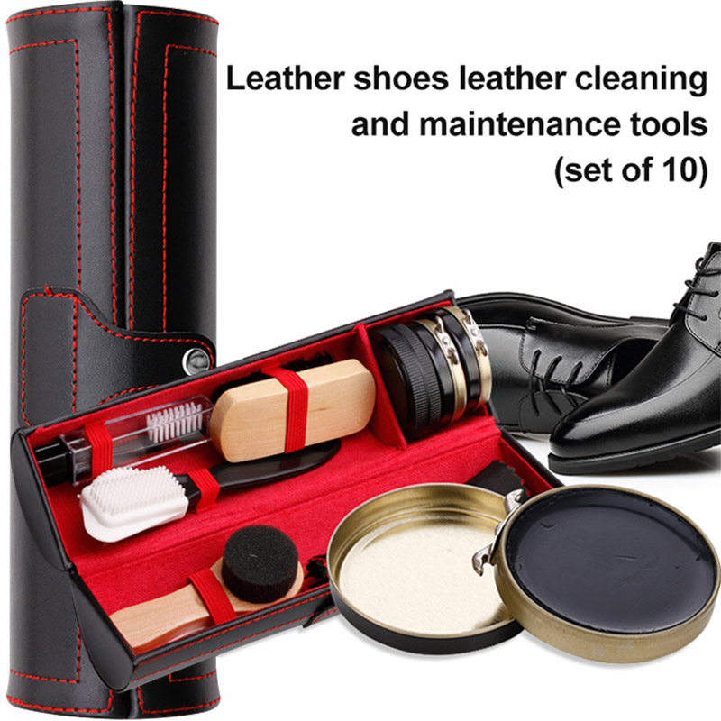 1 Set Leather Shoes Polish Set - Sneaker Cleaning Kit recension och pris