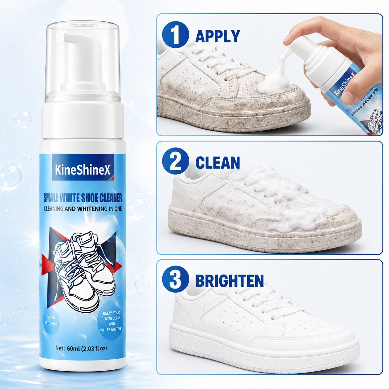 Gihen Shoe Cleaner Kits Water- - Sneaker Cleaning Kit recension och pris